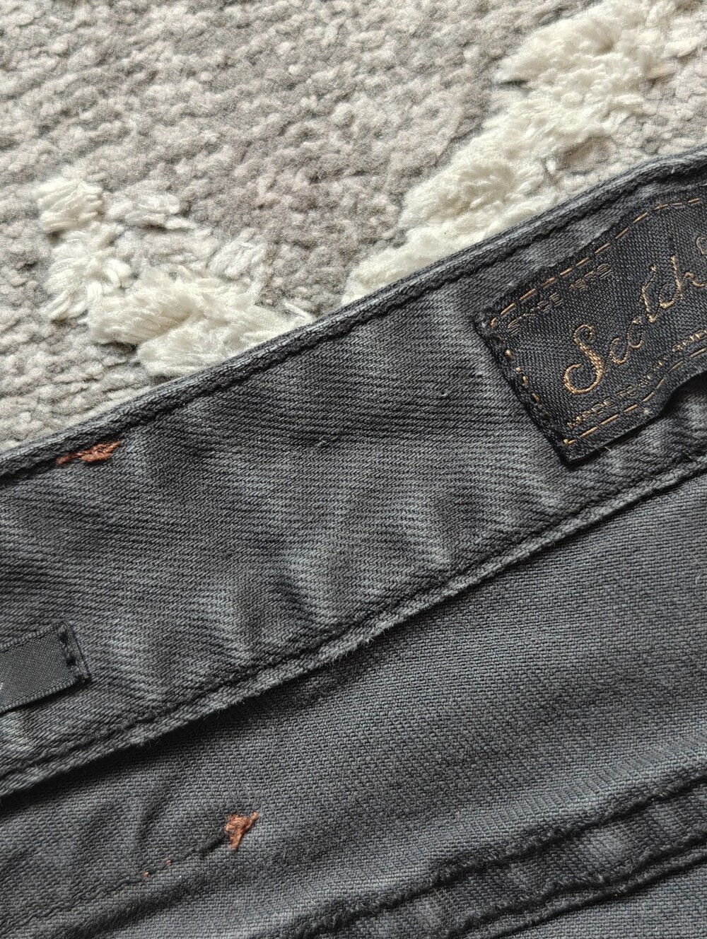 Scotch & Soda Pike Pants Mens Size 31x34 Gray Wash Denim Skinny Casual Jeans - Picture 3 of 4